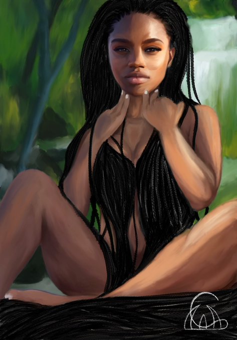 You know what you don&rsquo;t always need a caption 🧘🏽&zwj;♀️♒️🤞🏽👩🏽&zwj;🎨   #whoschynawhyte #muse #art #blackart #fyp<a href="/tag/follow"class="tags"><span>#follow</span></a><a href="/tag/art"class="tags"><span>#art</span></a><a href="/tag/beauty"class="tags"><span>#beauty</span></a><a href="/tag/chicago"class="tags"><span>#chicago</span></a><a href="/tag/homedecor"class="tags"><span>#homedecor</span></a><a href="/tag/healing"class="tags"><span>#healing</span></a>