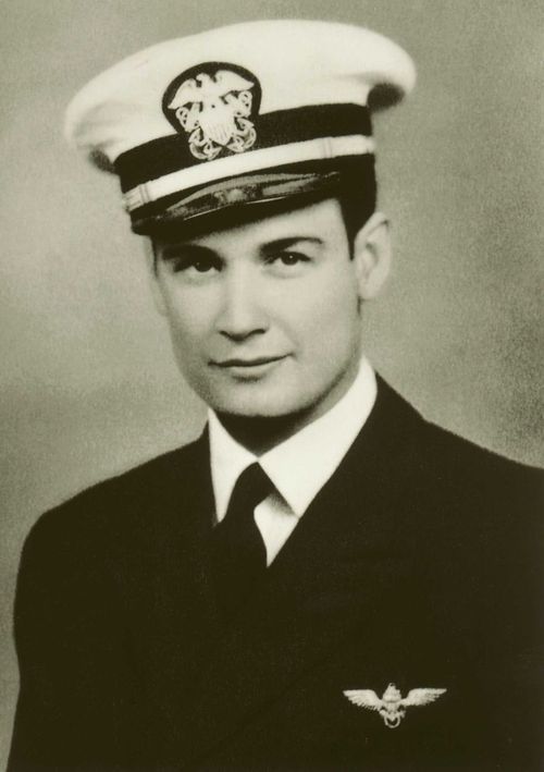 RIP Bob Barker. Passed away at age 99. This is a photo of him as a young Navy Pilot.