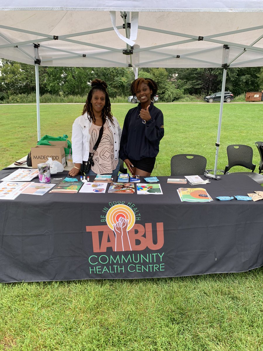 CABR_Toronto's tweet photo. VENDOR FEATURE! Come see our friends from @TAIBU_CHC at our Emancipation Freedom Market! Learn about their wonderful community health programs and services, and get free safe sex supplies! 

At 250 Fort York Blvd. until 6pm!

#CABRTO https://t.co/gloYD5trMo