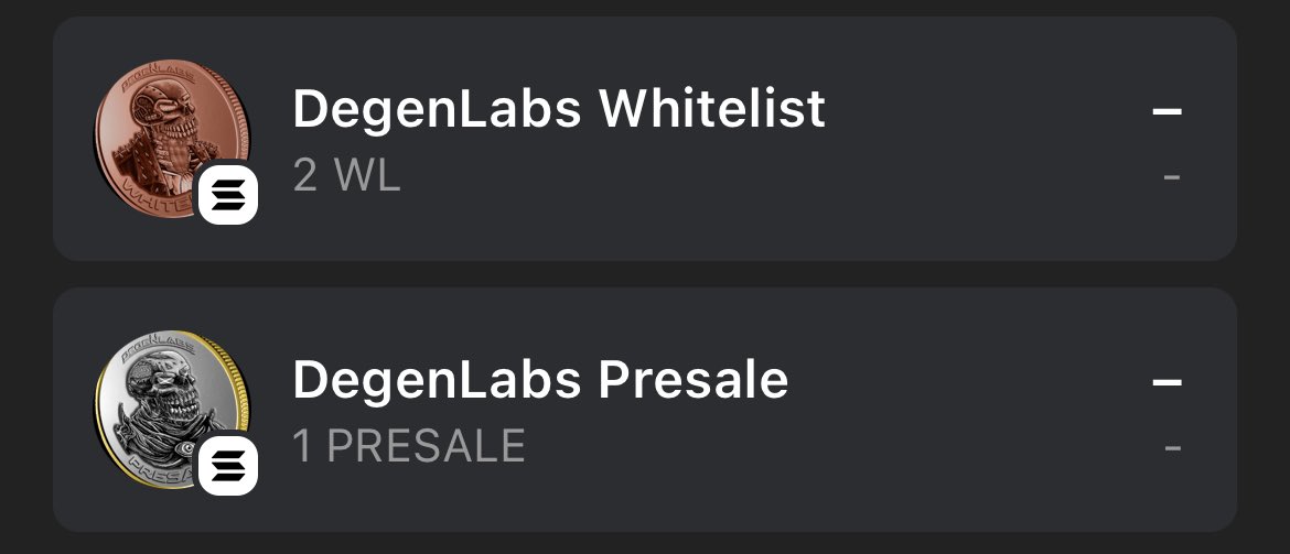 Fenelonthegoat's tweet photo. Thanks to @assetdash and @DegenLabs I locked in Pre-Sale and 2 WL!
So I’ve decided to giveaway the 2 WL! All you have to do is likes and retweet this post!
Winner will be picked in 24hrs!
Good luck! https://t.co/Fgpy9NWfEj