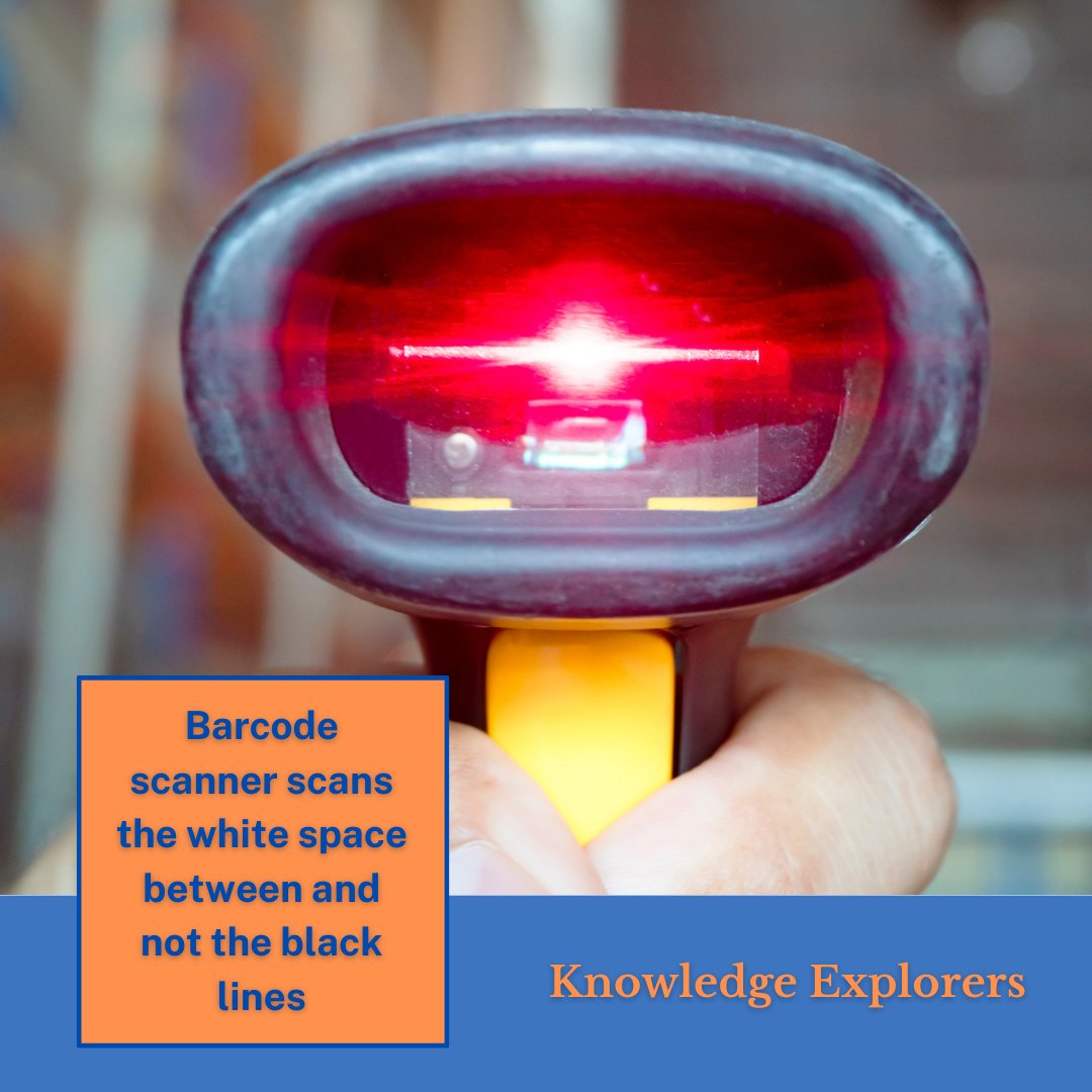 KnowledgeExp1's tweet image. Did you know that barcode scanners are actually reading the white spaces between the lines, not the lines themselves? Let&apos;s delve into the intriguing world of data capture and unveil the science behind everyday technology.  #DataMagic #TechRevelations&quot;