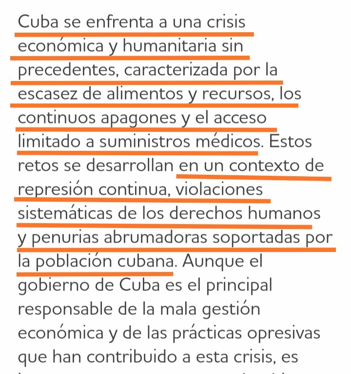 En Cuba no hay solo pobreza, hay una aguda crisis humanitaria, reconocida en este artículo de la Oficina en Washington para Asuntos Latinoamericanos (<a href="/WOLA_org/">WOLA</a>) publicado el 5 de Junio de 2023.
Los cubanos necesitan el #parolhumanitario #i134a #CHNV.
wola.org/es/2023/06/pro…
