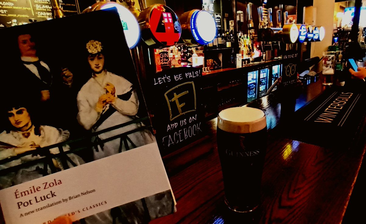 GMacraeBurnet's tweet photo. Reading Zola in bars, part VII

#zola #rougonmacquart https://t.co/x0Av4Hy9mZ