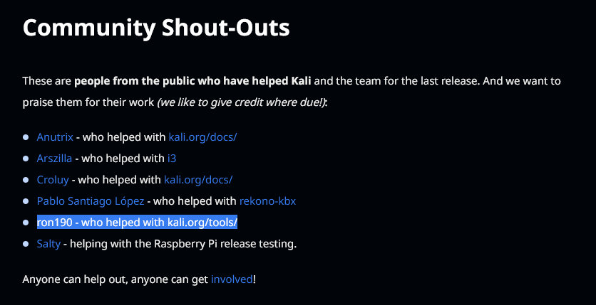 ron190jsql's tweet photo. Shout-out back to team @kalilinux and congrats for the 2023.3 release: https://t.co/NvdKnTWpMX

jSQL bumped in Kali to latest v0.91 with fresh homepage: https://t.co/cKMk0QywNq

Get your own distro with range of security tools and contribute like I did: https://t.co/LPz4P06PSw https://t.co/WjnbBUicOq