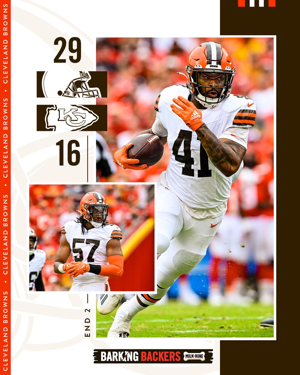 grab a snack, we'll be right back! 

#CLEvsKC | #DawgPound