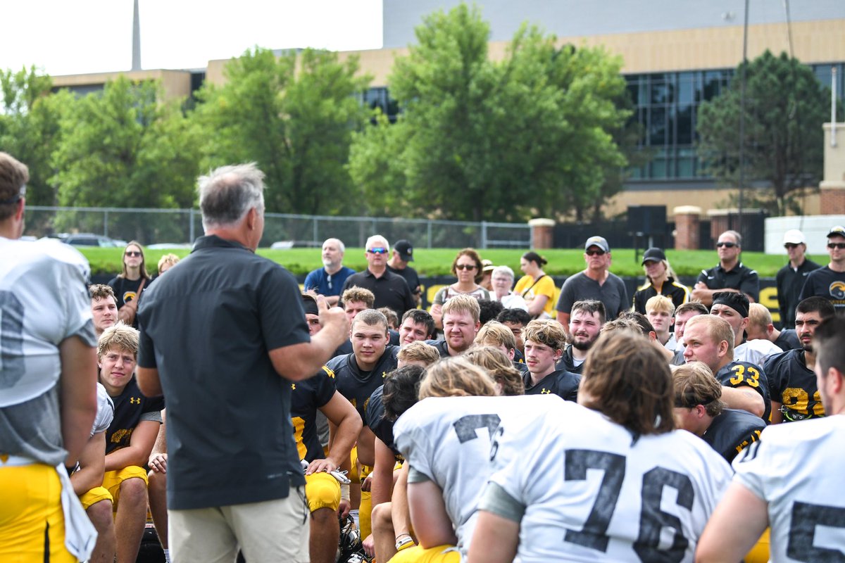 Wrapped up fall camp today. Looking forward to GAME WEEK! #GET