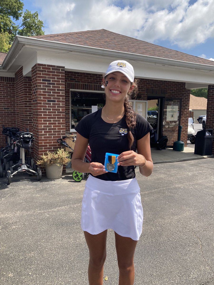 Congrats to Lebanon Lady Tiger Audrey Patterson finished Runner up today in Ulen Invitational with score 77.