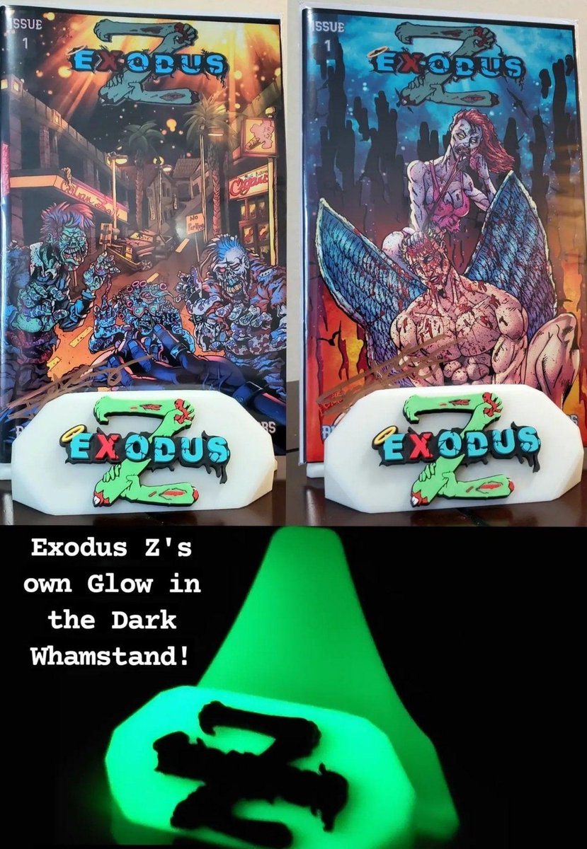 Check out Exodus Z's amazing Glow in the Dark Whamstand! @WHAMstand