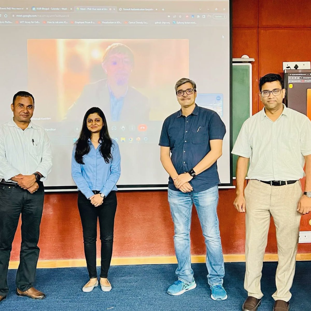 Madhura Pandkar, PhD (@madhurapandkar) on Twitter photo This is what dreams are made of! After 5.5 years of sheer hardwork, finally earned doctorate degree 🎓 Yours truly is officially Dr. Madhura Pandkar now! Immensely thankful to <a href="/sanjeevtmc/">Sanjeev Shukla</a> <a href="/ERPLab_IISERB/">ERPLab@IISERB</a> <a href="/iiserbhopal/">IISER Bhopal</a> This is what dreams are made of! After 5.5 years of sheer hardwork, finally earned doctorate degree 🎓 Yours truly is officially Dr. Madhura Pandkar now! Immensely thankful to <a href="/sanjeevtmc/">Sanjeev Shukla</a> <a href="/ERPLab_IISERB/">ERPLab@IISERB</a> <a href="/iiserbhopal/">IISER Bhopal</a>