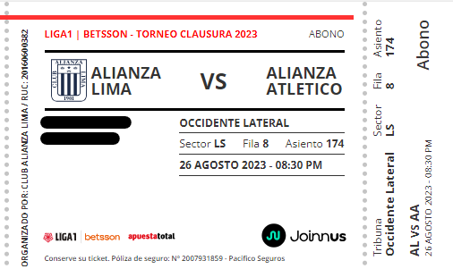 E1000io_1901's tweet photo. 🚨SORTEO🚨

 #ALIANZALIMAxAAS
GANA 1 ENTRADA PARA OCCIDNETE LATERAL SUR

#AHORAESCUANDOHAYQUEAPOYAR

1. Para participar solo debes hacer:  1.Seguir a @E1000io_1901

2. Darle RT a este tweet  Ganador, HOY 17:00  ARRIBA ALIANZA, LLENÉMONOS MATUTE

*No tener entrada e intransferible https://t.co/Zj1nhVlOVZ