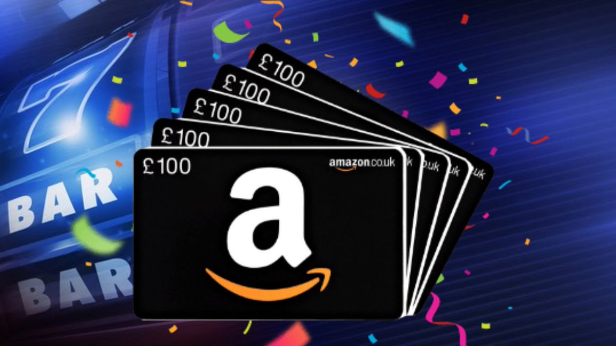 Our £1500 Amazon Giveaway ends in just 5 days time!
Check out all the details here: theslotscorner.com/giveaway/
#gambleresponsibly #amazongiveaway