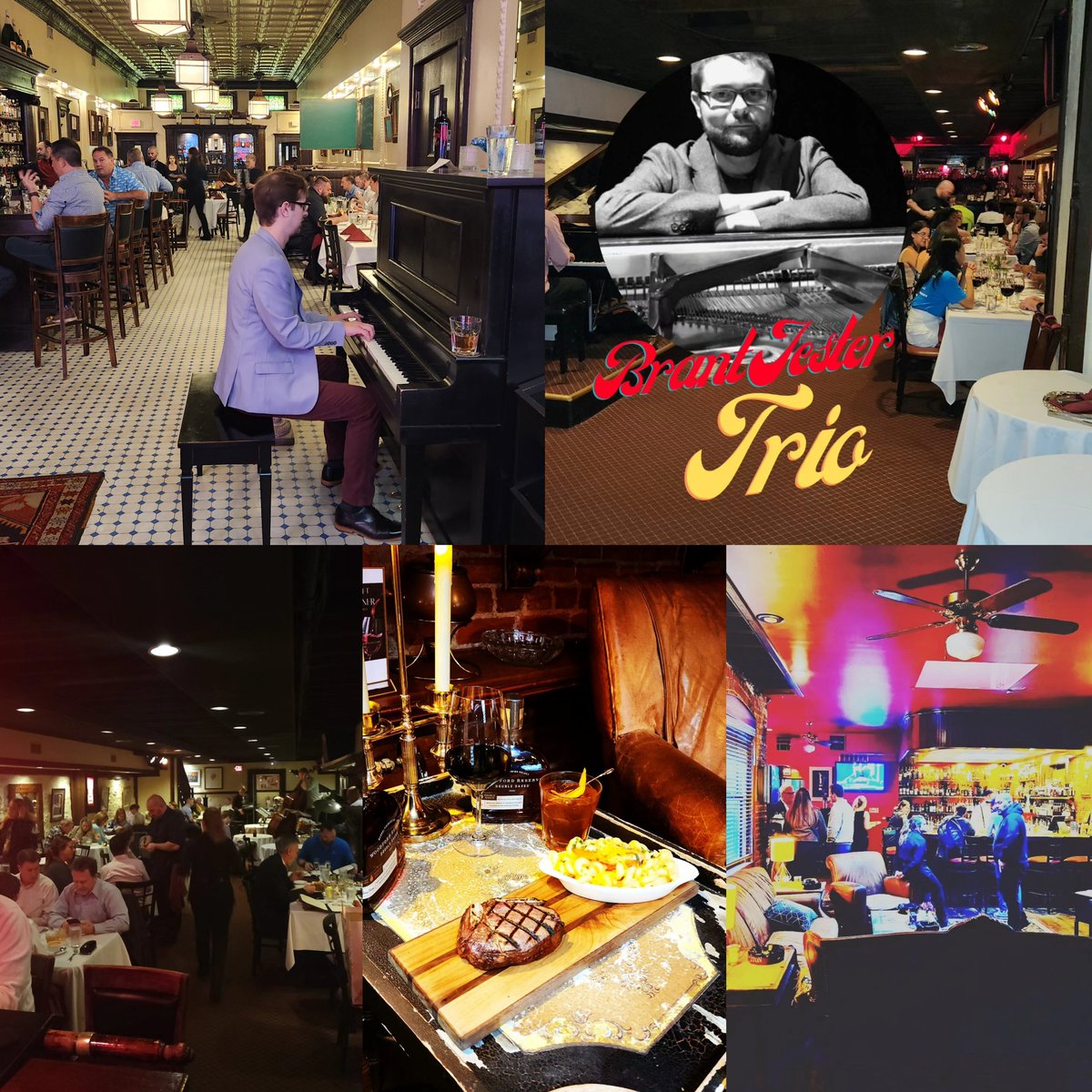 Dawson Jones!. 🎶✨Jazz club;Brant Jester Trio!🎷🎵
#JazzNight #WhiskeyLovers #WineEnthusiasts #KansasCityMO #SteakExperience