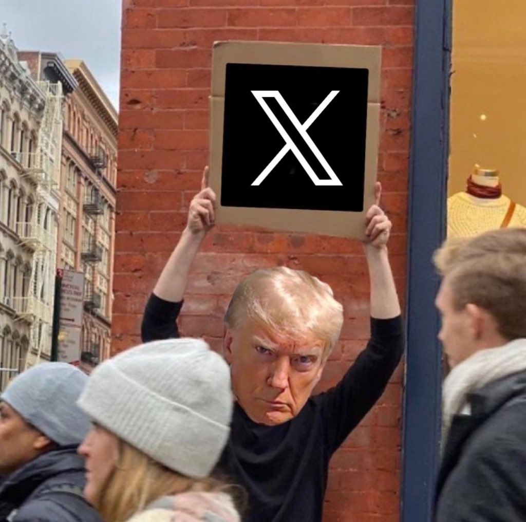 2024TrumpCoin's tweet photo. Do you want $TRUMP back on 𝕏? 

I do. https://t.co/PNGsAIiU1F