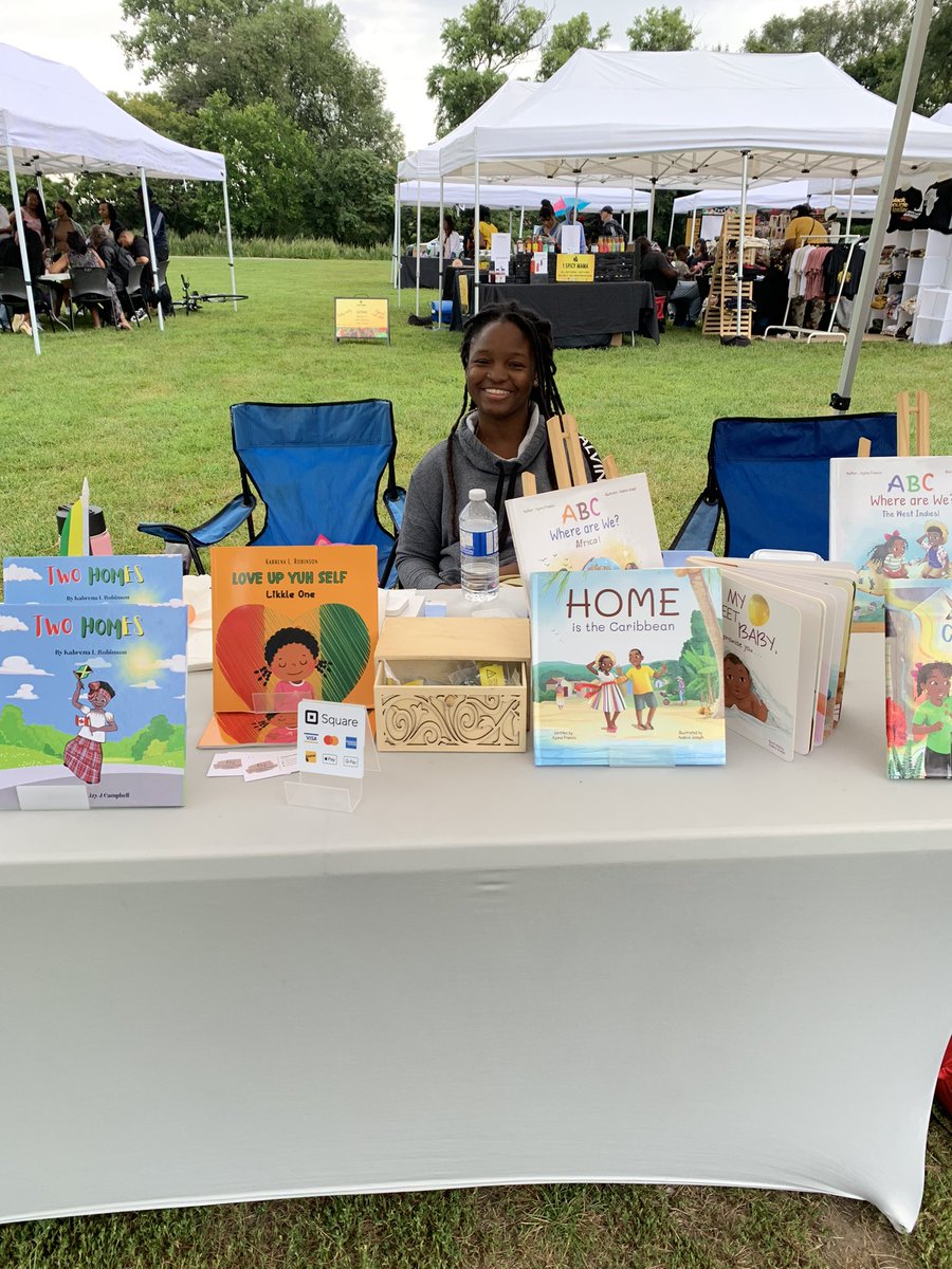 CABR_Toronto's tweet photo. VENDOR FEATURE! Come visit https://t.co/C3oaGWbpGn and @KabrenaRob at our Emancipation Freedom Market! Come pick up some wonderful Black children’s stories and learn about publishing for independent authors! 

At 250 Fort York Blvd. until 6pm!

#CABRTO https://t.co/xRUTvWBfs4