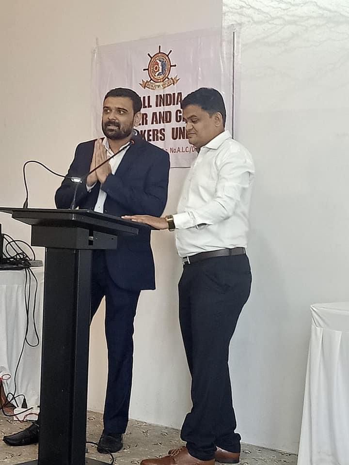 AllSeafarers's tweet photo. One is a Great Politician @sanjayvpawar and the other is Seafarers Youth Leader @ADSangl3
“Leadership is about doing yourself and others
Also lead to success"
#workforseafarers
#workforpeople
#workforyouth
#workfordevelopment
Seafarers Future @AllSeafarers Union. https://t.co/SXck7m99fT