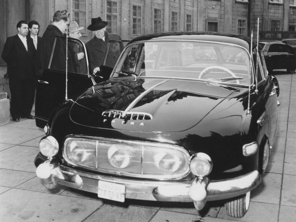 Президентский автомобиль Татра Т603/1. Чехословакия, 1956г.