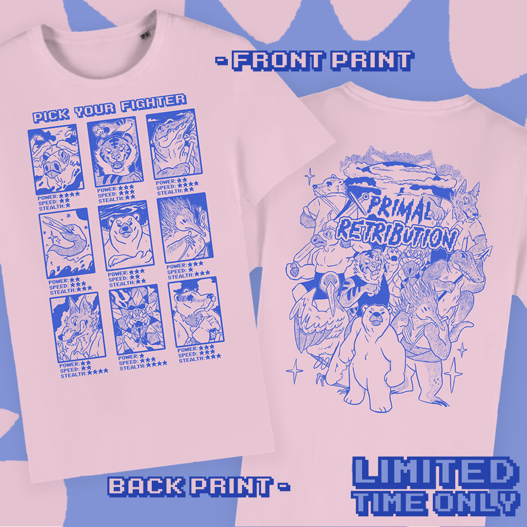 DefinitelyJenny's tweet photo. I've teamed up with WeArePrintSocial and got a limited print run of t-shirts featuring a front and back print. 10% of proceeds will go to @World_Wildlife

Get yours now and let me know who you'd pick! 

https://t.co/XZRUPsLqDJ https://t.co/4JQWZlYrSR