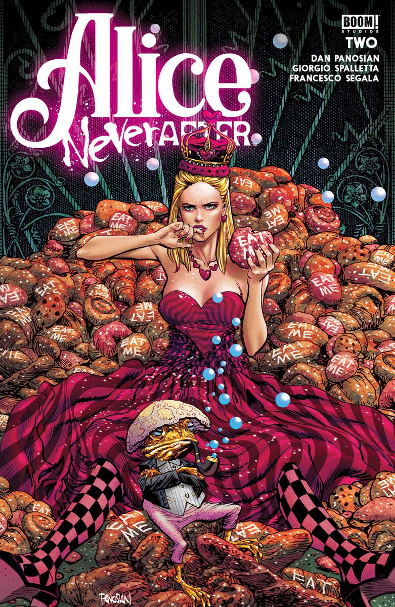 BuzzComics's tweet photo. Preview de Alice Never After #2 par Dan Panosian, Giorgio Spalletta, Cyril Glerum, @FrancescoSegala et Gloria Martinelli chez @BoomStudios #BoomStudios #AliceNeverAfter #Alice https://t.co/u1Fn3u6BW5 https://t.co/QMxutRlXw9