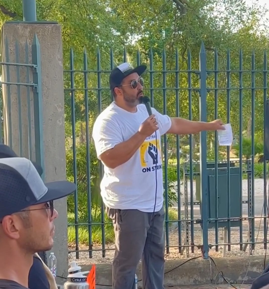 #solidarity #sagaftrastrike #sagaftrastrong New Orleans Local Rally #sagaftramembers #sagaftraactor