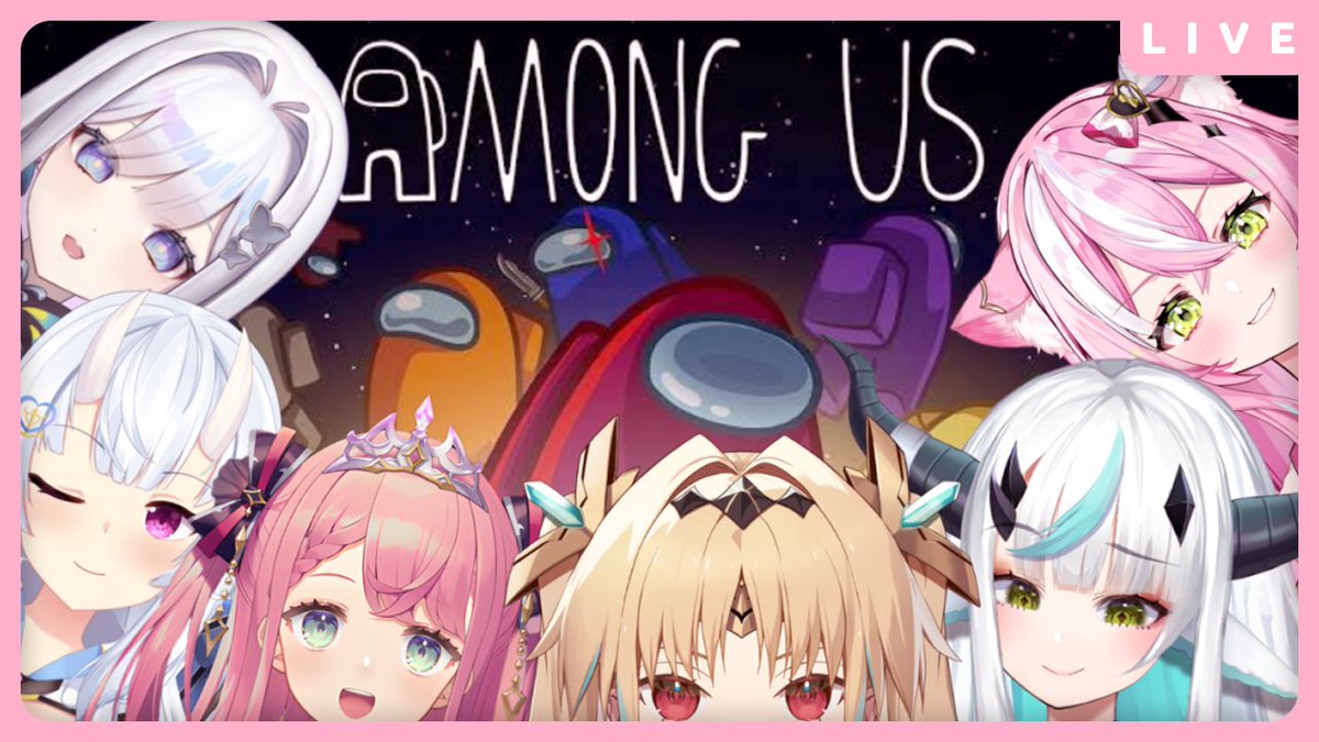 enyayoruneko's tweet photo. ¡Among Us Sedai One Collab!  (◍ ´꒳` ◍) 🩷
¿Quién será la impostora? ¡Acompañenme!  

❥ 15:00 (CDMX) / 17:00 (CL) / 06:00 (JST)   
❥ Wait-room: https://t.co/ma5EdgevKA 

#VTuberES #AmongUs #SedaiOne https://t.co/6tDSNPZueV