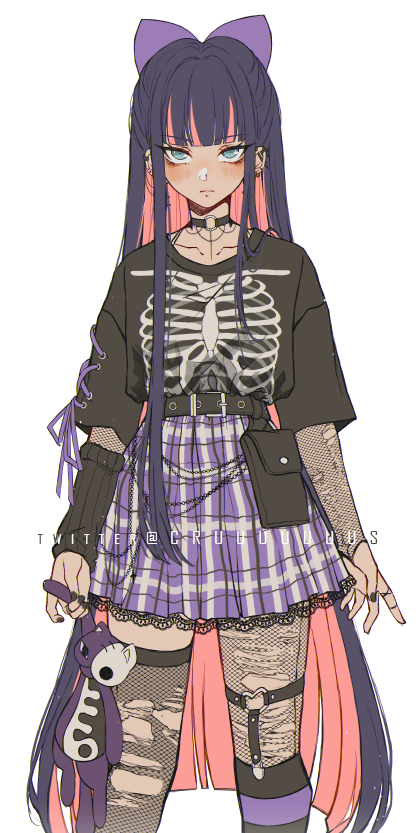 アナーキー・ストッキング 「Casual Stocking 」|Criis-chan 🌸のイラスト