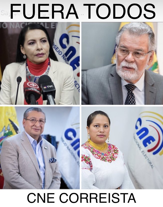 ALICIAERAZO's tweet photo. ECUATORIANOS; VAMOS POR ELLOS!!
Fuera y a proceso en Plaza por ALTA TRAICIÓN A LA PATRIA!! https://t.co/U5YxVM5dYx
