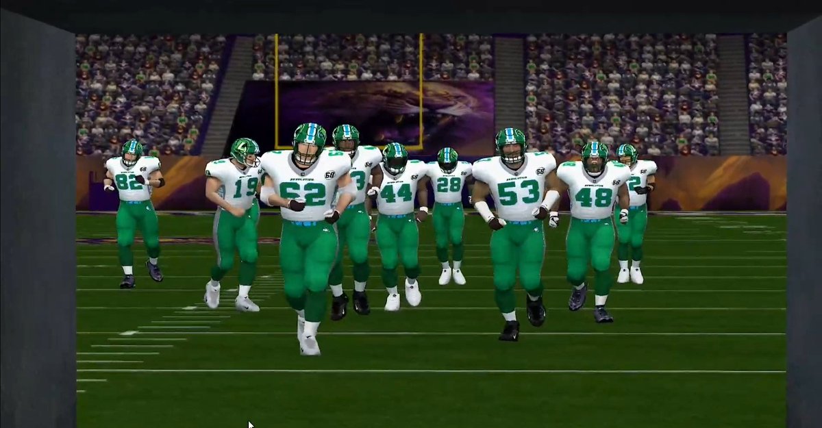 📣FINAL SCORE📣
Revs - 55
Kings - 31

The Revs walked into the Lion's Den and tamed the @SFL_904Kings. QB Tommy Utah threw for 285 yards and 4 TDs as the Revolution cruised to a 55-31 victory. <a href="/simulationfl/">Simulation Football League</a> #RevUp #CadillacStyle #StackingVictories