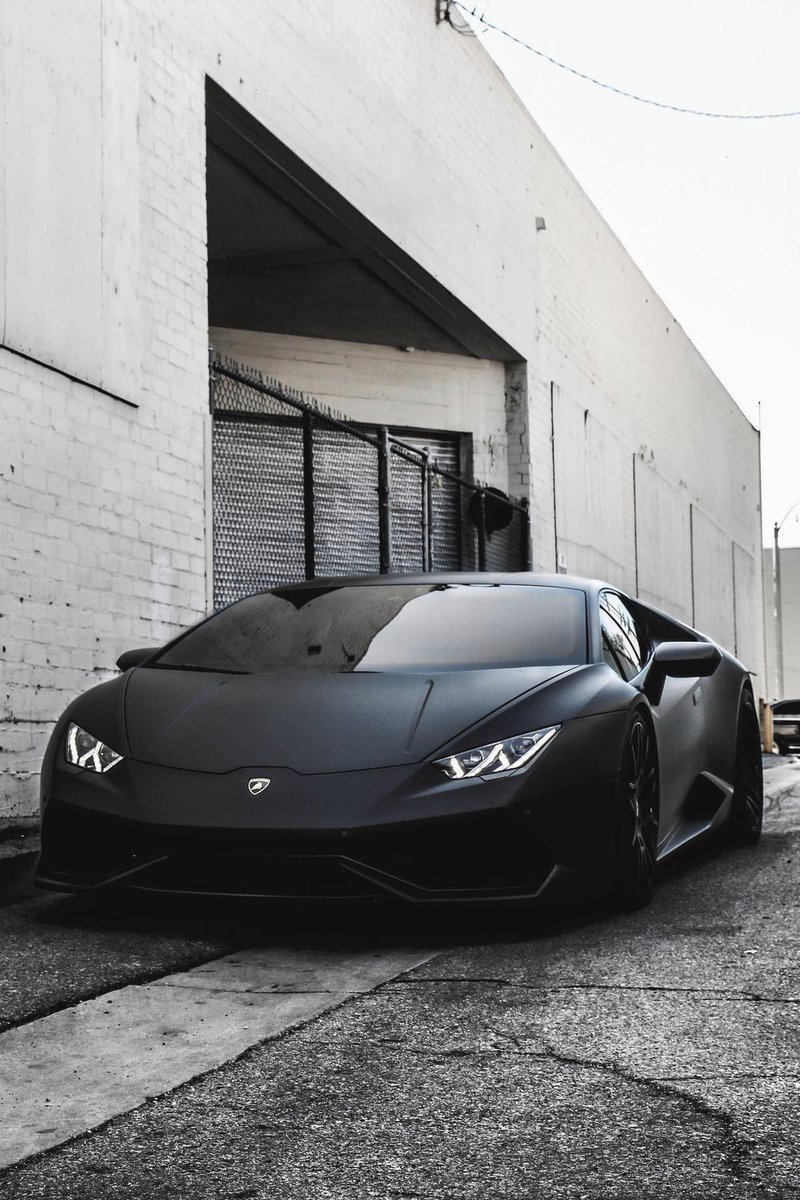 blacked Lamborghini