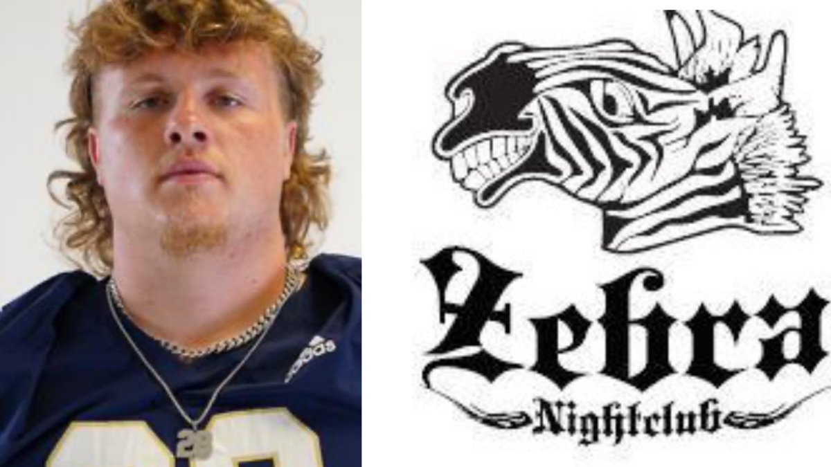 The zebra night club player of the game is <a href="/NickBreon/">Nick Breon</a> !!! This dude looked like Brian Bosworth on the field today #MTFU