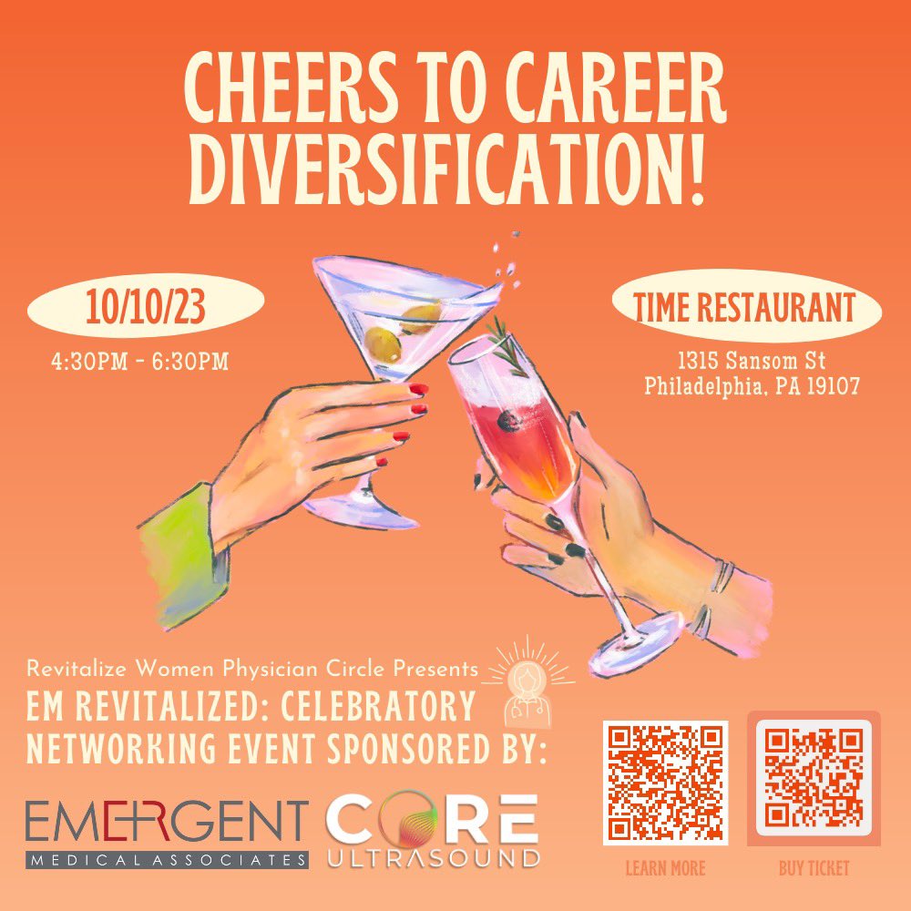 FemInEM (@feminemtweets) on Twitter photo Check out this special networking event at ACEP SA in Philly. Meet women and allies in EM transforming healthcare!
<a href="/RevitalizeWomen/">Revitalize Women Physician Circle</a> @revitalizingdoc @ResaELewiss <a href="/AdairaLandryMD/">Adaira Landry, MD MEd</a> <a href="/TracySansonMD/">Tracy Sanson</a> Check out this special networking event at ACEP SA in Philly. Meet women and allies in EM transforming healthcare!
<a href="/RevitalizeWomen/">Revitalize Women Physician Circle</a> @revitalizingdoc @ResaELewiss <a href="/AdairaLandryMD/">Adaira Landry, MD MEd</a> <a href="/TracySansonMD/">Tracy Sanson</a>