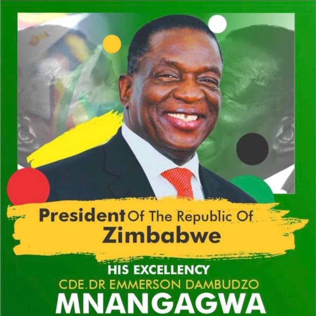 CONGRATULATIONS H.E PRESIDENT OF THE REPUBLIC OF ZIMBABWE CDE DR E.D MNANGAGWA!