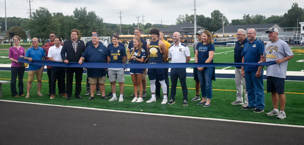 Ribbon cutting at the new Wilson Stadium!
