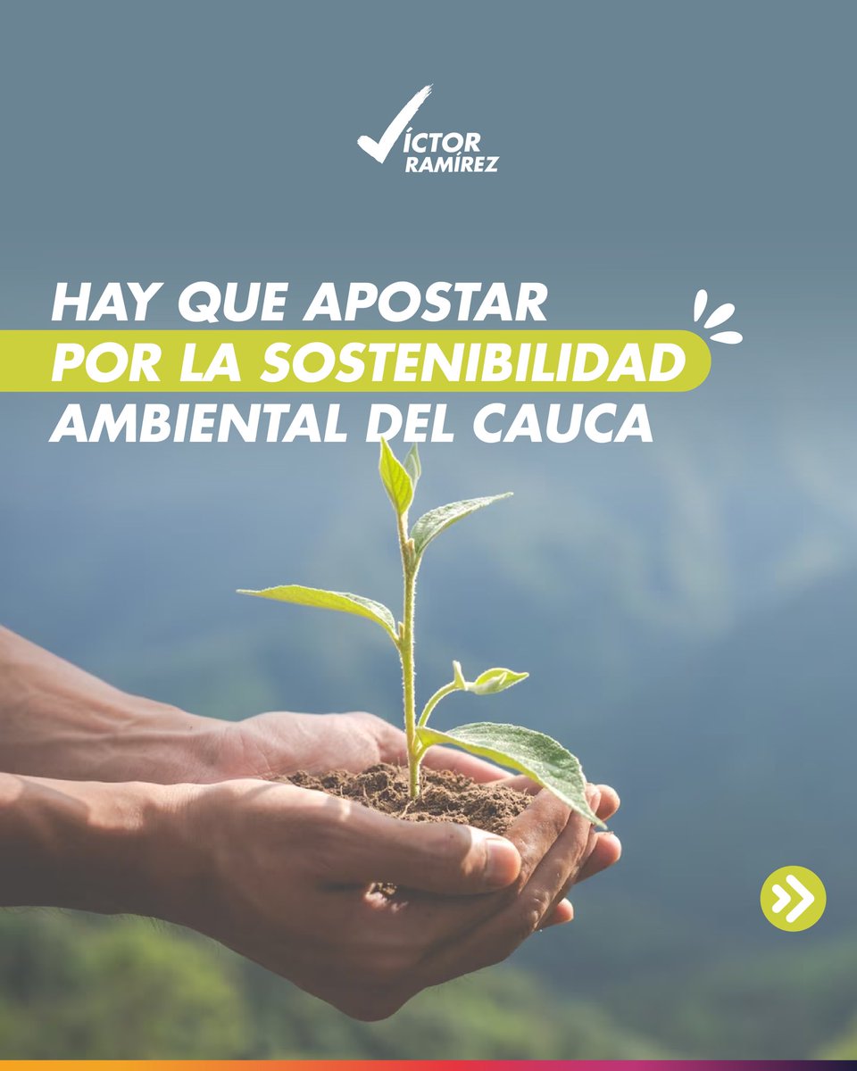 VictorLRamirez's tweet photo. Vivimos en un paraíso natural que debemos proteger, especialmente en estos tiempos de cambio climático.
Les comparto algunas ideas concretas para mantener nuestro Cauca biodiverso, ambientalista y protector de todas las formas de vida.
Soy #VictorRamirez ✌️
#unidosenladiversidad https://t.co/3i5X5SCi6D