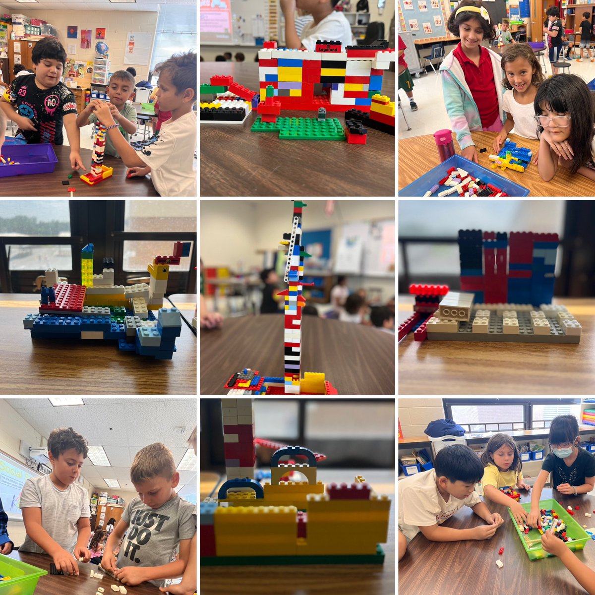 Cooperative Lego Structures!