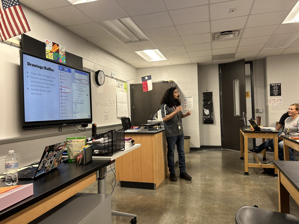 Ms_Lopez180's tweet photo. Mr. Greene and Mr. Arce are fantastic speakers! & I got awesome ideas from @Ms_Moreno8 ! I had so much fun preparing this presentation with them & presenting to our colleagues! I loved learning from them ! #PBIS #PDWEEK #rangersgothedistance @CookRangers @DSebastian05 https://t.co/LeL8c6VS68