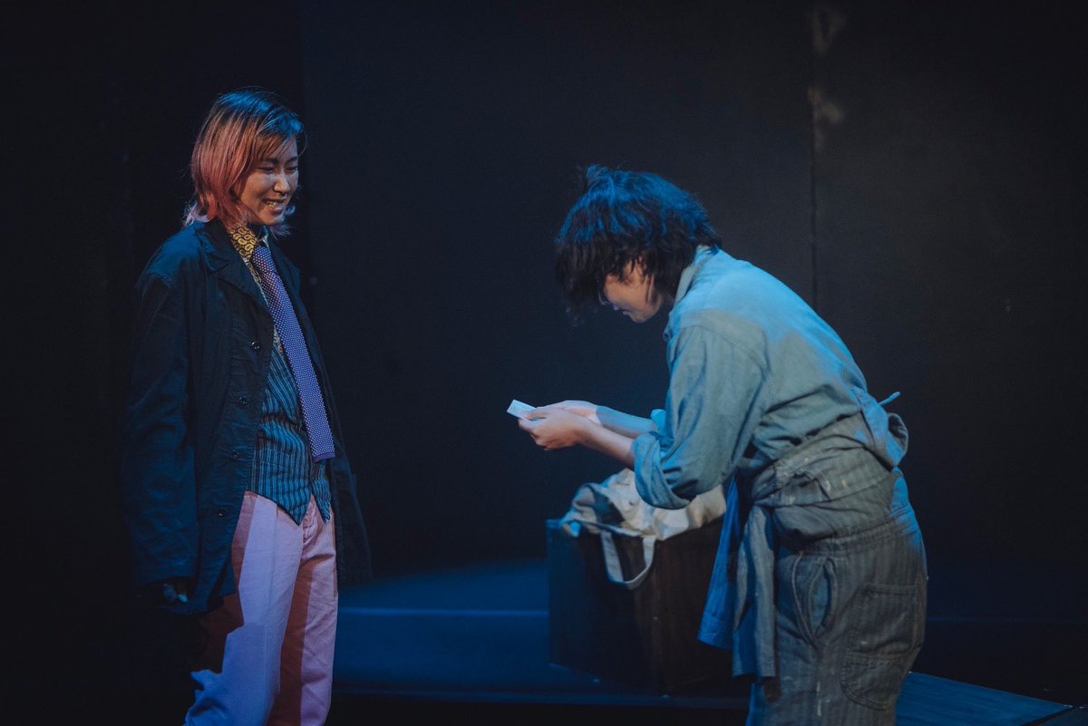 MikoNami_847's tweet photo. ｾﾝｼｭｳﾗｸ！！！

折り返しも終わり、残り2公演となりました💖
当日券あります！たくさんのいのちとこころが物語の中で蠢いております。

お客様からのアンケートや感想などを見てみると、それぞれがそれぞれに響くものが違うようで新鮮な気持ちです。

ご来場頂いたお客様に感謝の気持ちを込めて。また、この物語を楽しみにしてくださっているお客様のために、絞り切ってきます😊☀️