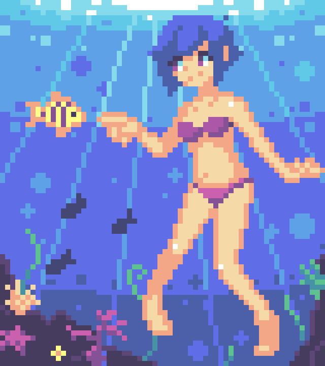 ZaitrusNIME's tweet photo. A Splash of Undersea Charm

#pixelart #ドット絵 https://t.co/kEA9q4Ktbi