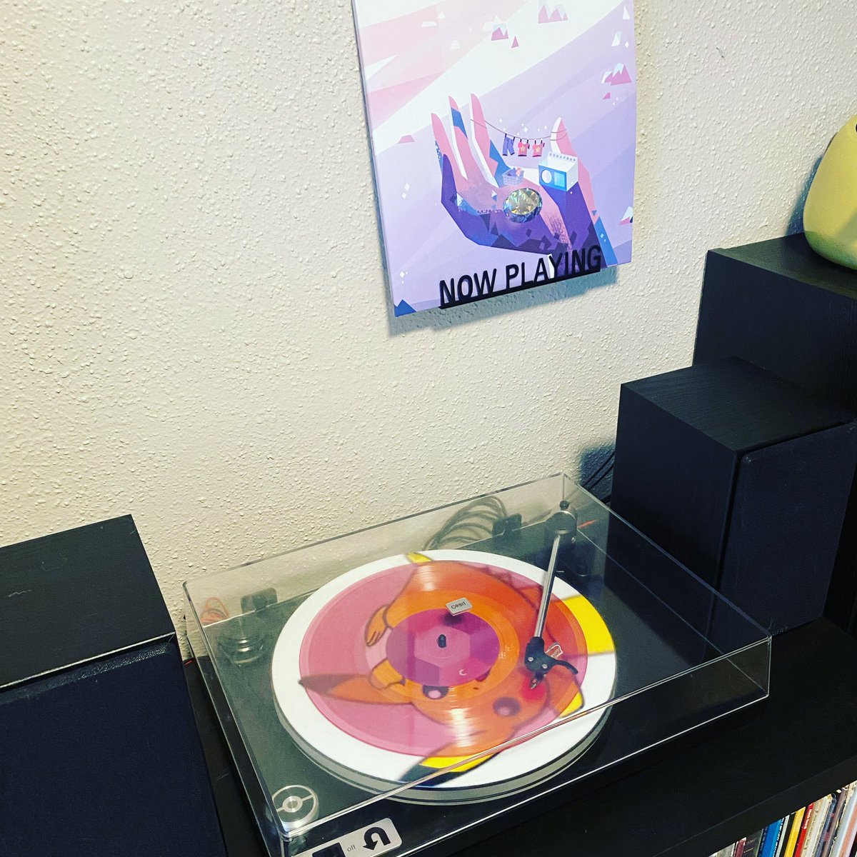 PurpleTF's tweet photo. #StevenUniverse is one of my favorite shows, so I’m so glad I was able to snag one of the @iam8bit vinyl pressings of the soundtrack 😊 #vinyl #uturnaudio https://t.co/APWTNzdpNq