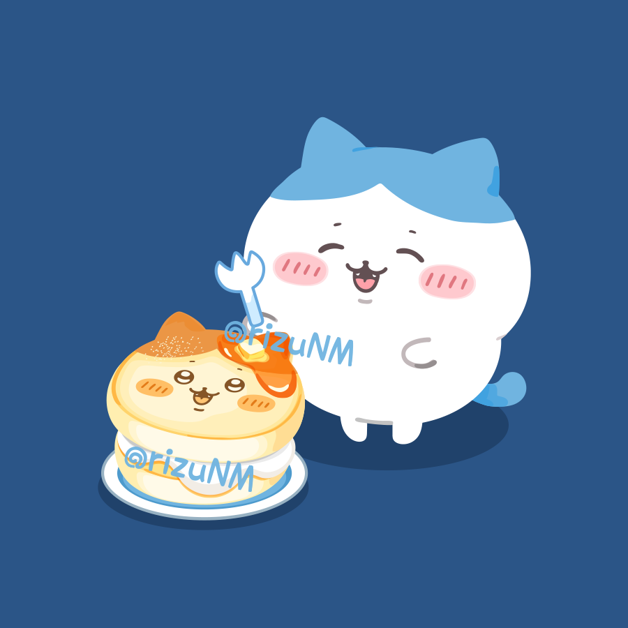 no humans pancake cat simple background blue background food open mouth  illustration images