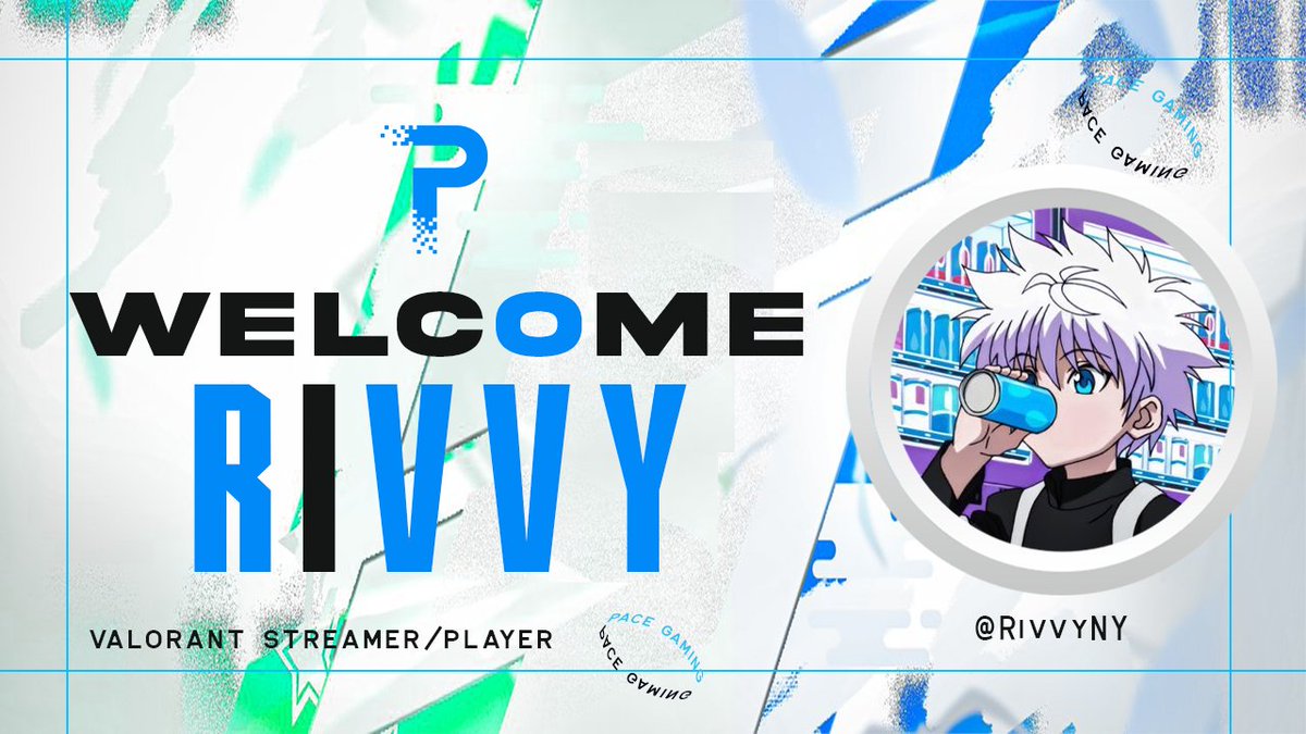_PaceGaming's tweet image. Welcome to the 🐐 @RivvyN_  be sure to catch him clicking on some foreheads in Valorant later tonight!

#KeepThePACE