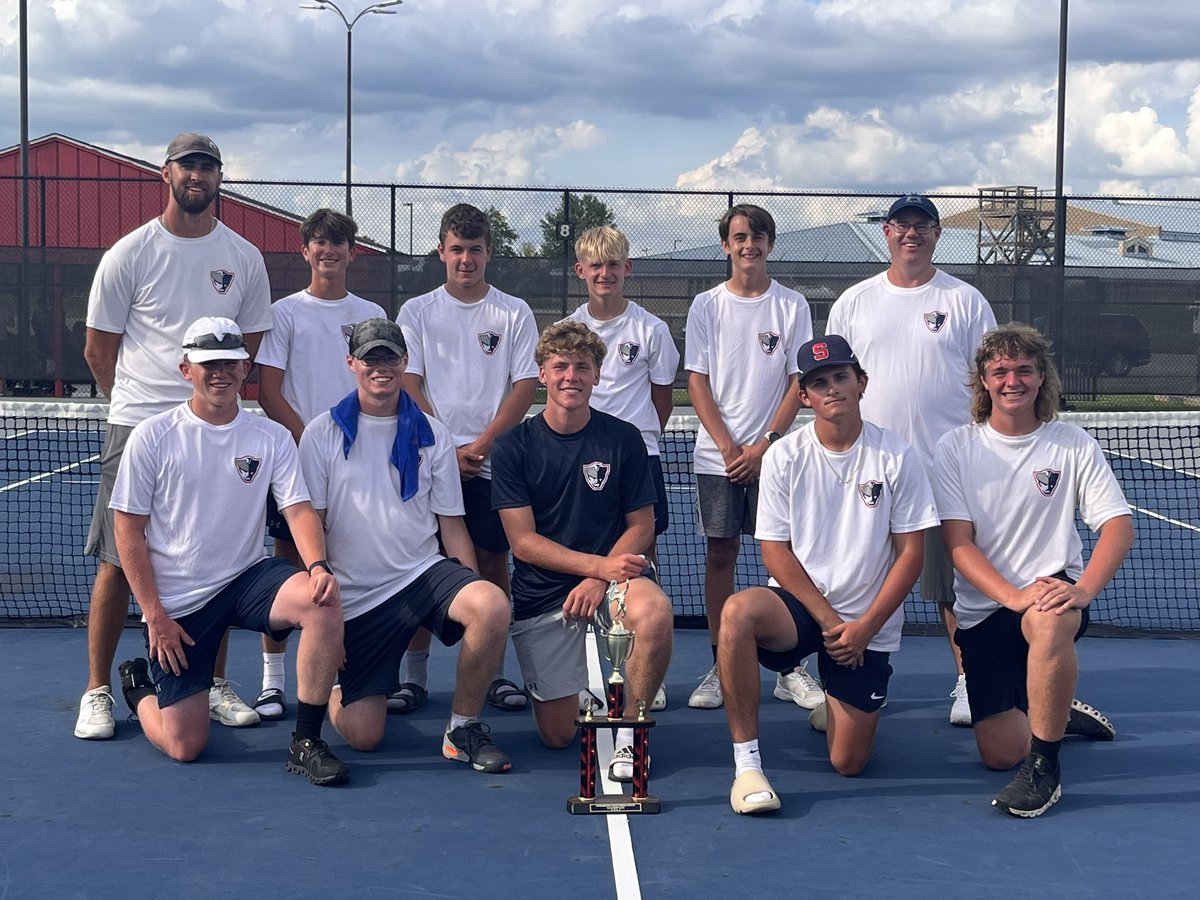 Couldn’t be more prouder of this team today! They are the Logansport Invitational champions! They beat Rensselaer, then Laporte, then Logansport in the championship - winning all spots 5-0 for all three matches. Thanks @Logan_Tennis for putting on such a great tournament