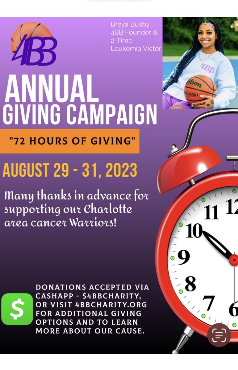 4BB Charity tweet media