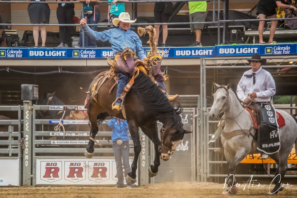 PhotographerDC's tweet photo. It’s @PRCA_ProRodeo time at the @colostatefair! #prca #prorodeo #colostatefair https://t.co/tXXecZrDbs