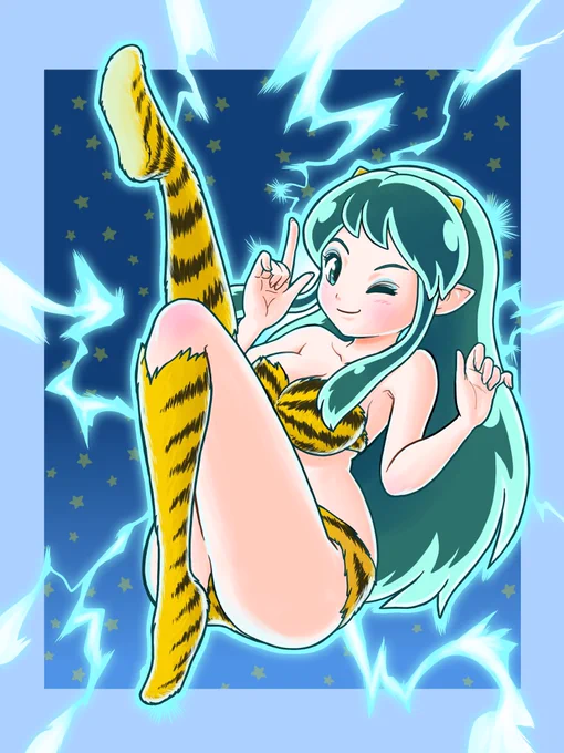 再掲背景の星空はアニメのOP映像オマージュ 