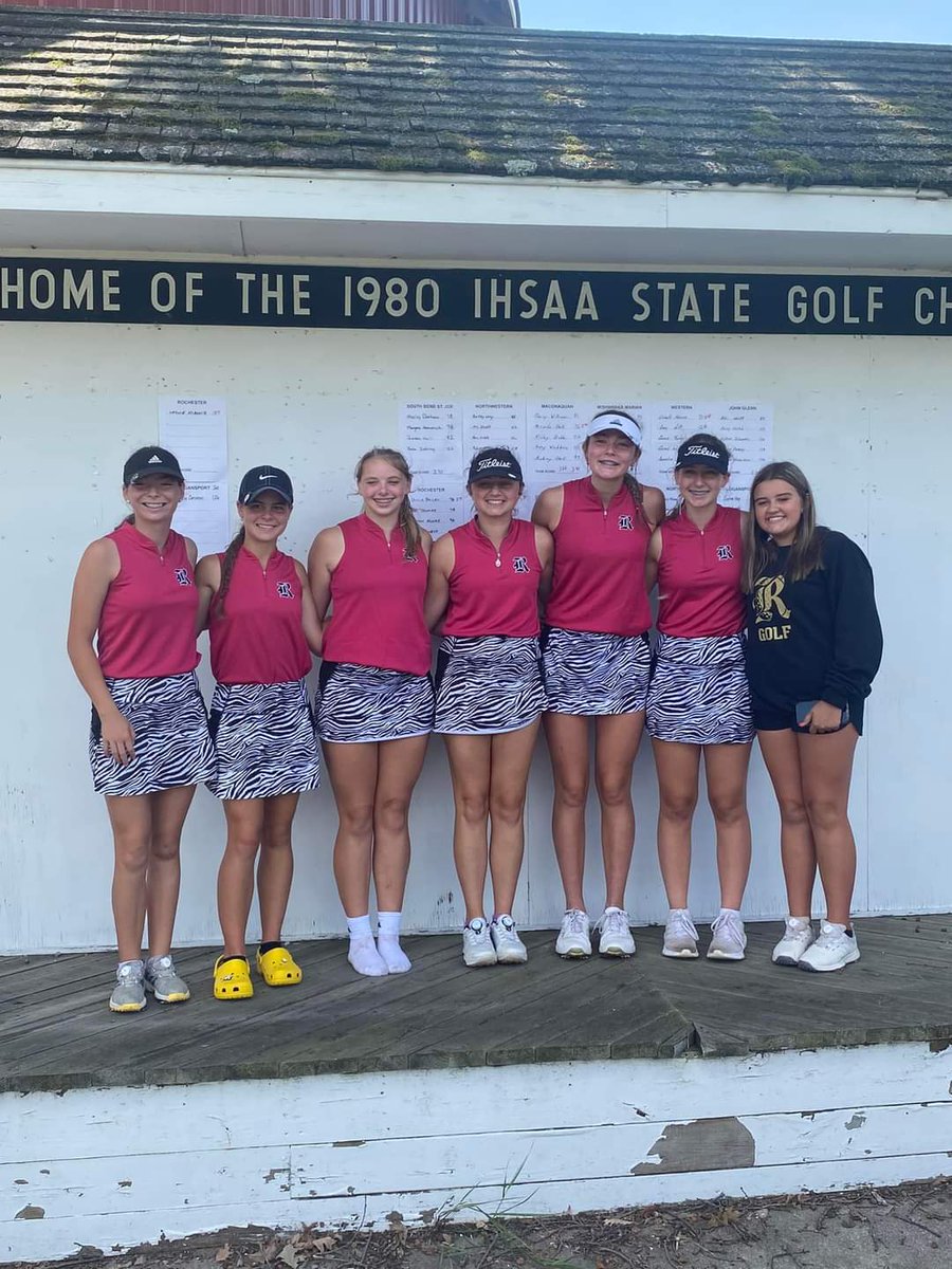 ZebraGolf's tweet photo. Solid 2nd place finish behind CGA in our Rochester Invitational. Congrats to Piercey Dyer of Peru for tying the tournament record with a 69. 

Olivia Bailey was in the top 5 with a 76.  Ava Thomas also with a solid 78 https://t.co/TbA0lWZkgs