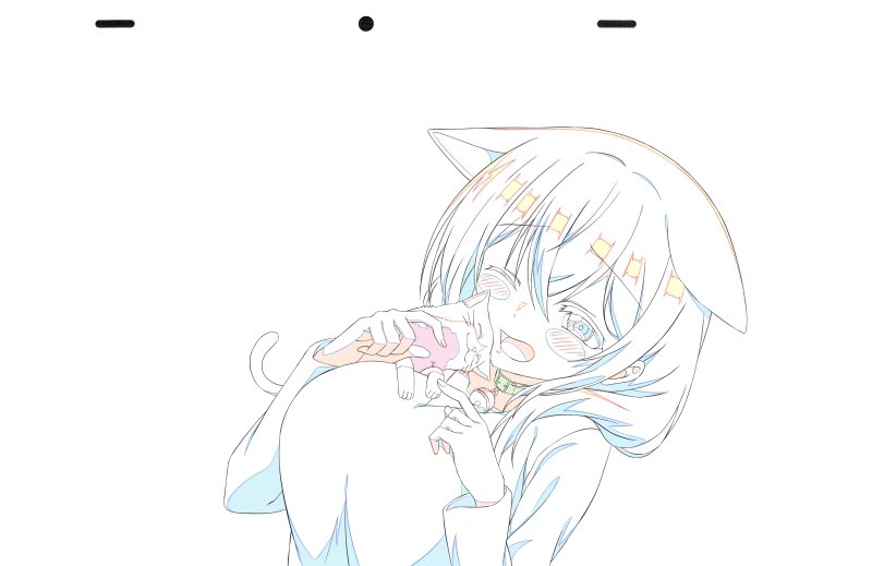 「にゃんこ可愛い原作でも好きな回が多くて7話は幸せでした!#うちの会社の小さい先輩」|橋口隼人のイラスト