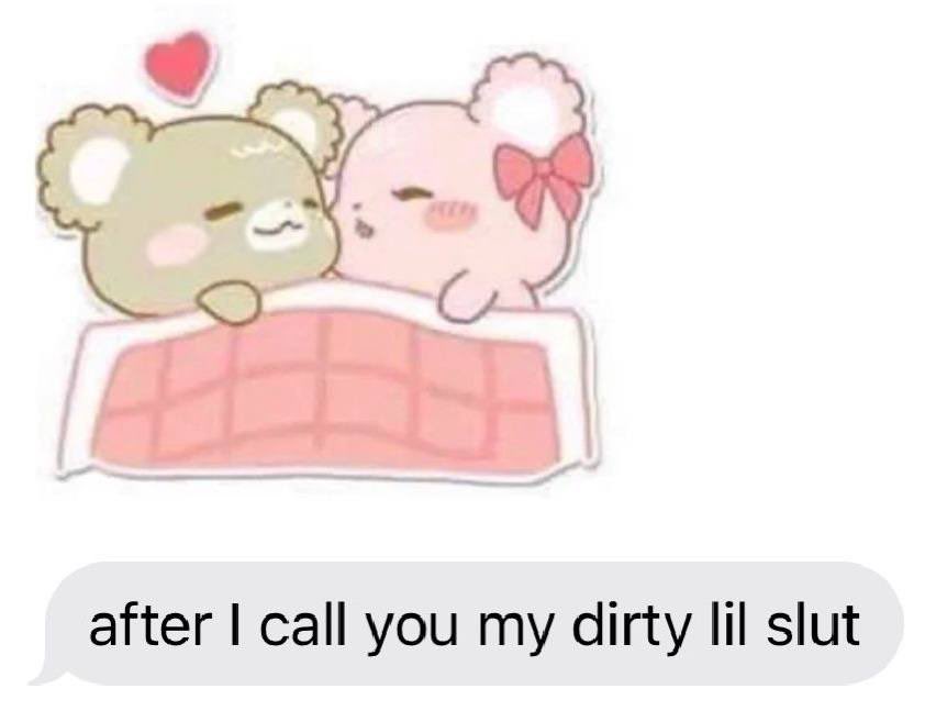 not cute & kinky memes tweet media