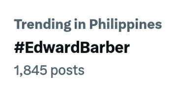 Edward's default tag is now trending!

#EdwardBarber <a href="/Barber_Edward_/">Edward Barber</a>