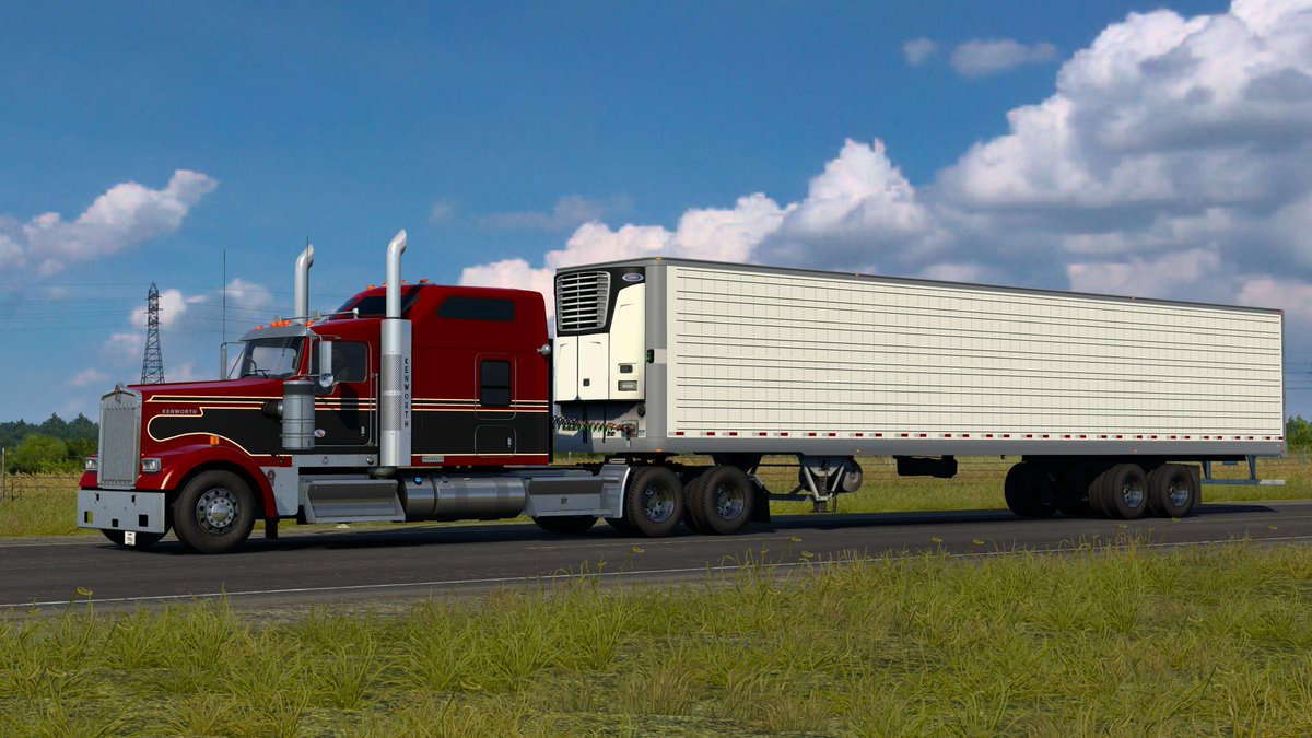 The Spirit Of The Open Road #Kenworth #W900 #AmericanTruckSimulator