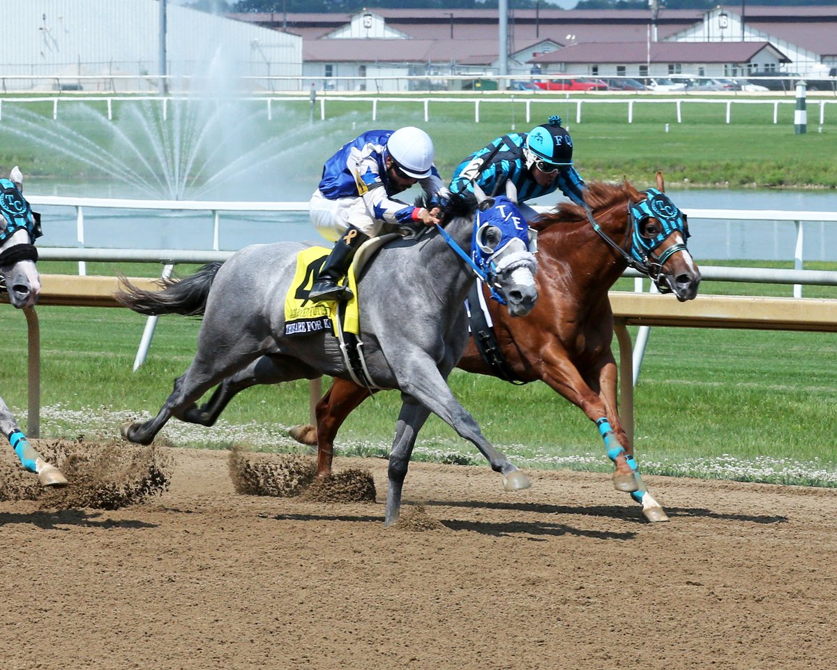 Brian Langworthy's Trixs Are For Kids, winner of the $140,000 Jaguar Rocket Futurity, keeps her streak alive, winning the first (of four) trials for the Leader of the Class Sale Futurity at <a href="/HSIndyRacing/">Horseshoe Indianapolis Race Course</a> (:17.72).  <a href="/RacingRachelM/">Rachel McLaughlin</a> <a href="/JohnGDooley/">John G. Dooley</a> @CoadyPhoto <a href="/INQuarterHorse/">Indiana Quarter Horse Breed Development Program</a>
